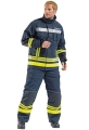 Ubranie bojowe FIRE MAX 3 - Granatowy NOMEX
