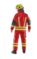 Ubranie bojowe FIRE MAX 3 Czerwony NOMEX NXT
