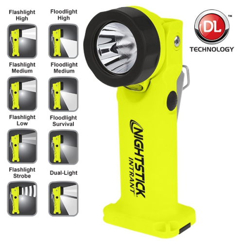 Latarka Kątowa NIGHTSTICK INTRANT XPP-5566 GX ATEX Strefa 0 Bateryjna