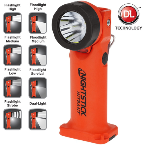 Latarka Kątowa NIGHTSTICK INTRANT XPP-5566 RX ATEX Strefa 0 Bateryjna