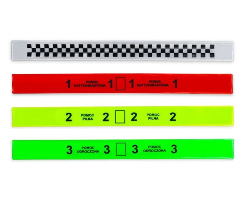 Komplet opasek TRIAGE (4 kolory)