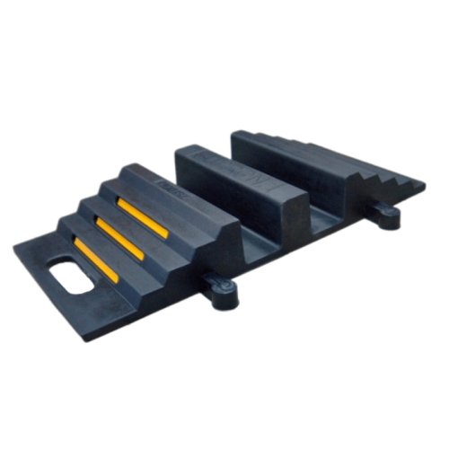 Mostek przejazdowy gumowy do węży pożarniczych 2xW75