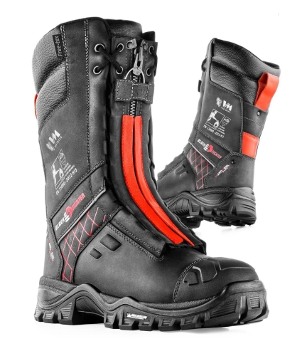 Buty strażackie VM Black Fighter