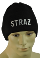 Czapka zimowa STRAŻ z Polarem