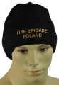 Czapka zimowa STRAŻ z Polarem  FIRE BRIGADE POLAND