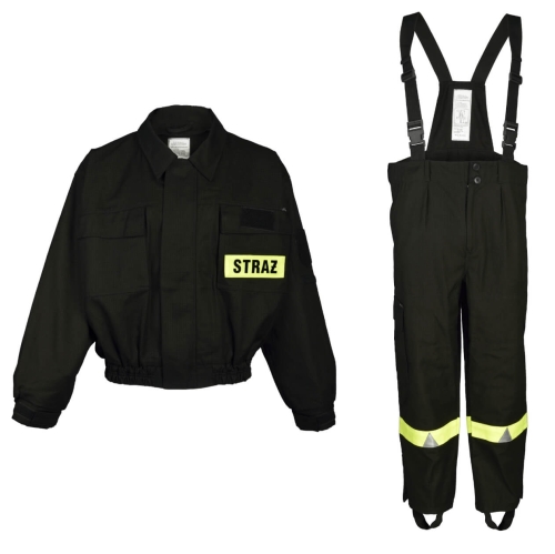 Ubranie koszarowe strażaka, 2-częściowe - beaver