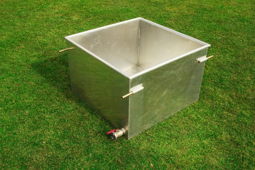 Zbiornik wodny aluminiowy