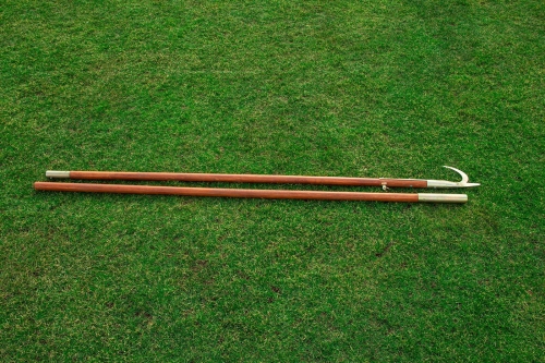 Bosak ciężki ze stylem drewnianym składanym