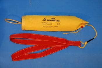 Lina asekuracyjna  w zasobniku 6 mm