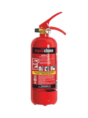 Gaśnica proszkowa 2 kg