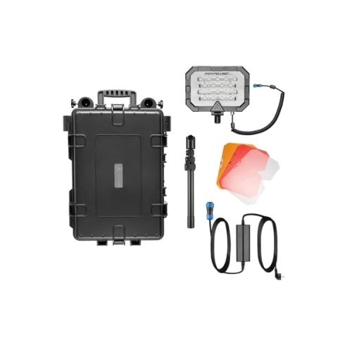 Najaśnica MONSTER 360 TWIN, 50Ah 48000 lm, ładowalna, zestaw