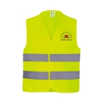 WŁASNY PROJEKT Żółta kamizelka ostrzegawcza STRAŻ 