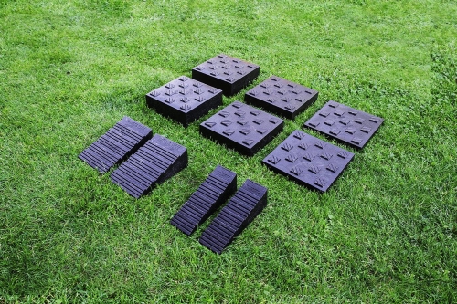 Zestaw klinów i podkładów do stabilizacji MS II