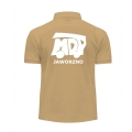 Piaskowa koszulka Polo MDP z krótkim rękawem / Koszulka POLO strażacka MDP Indywidualny DTF Piaskowa