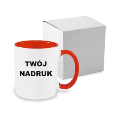 Kubek Ceramiczny z Twoim Nadrukiem Kartonik