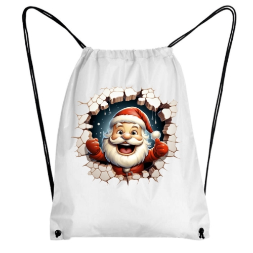 Worek sportowy Mikołaj w ścianie