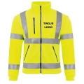 Odblaskowy Polar z Twoim Logo Haftowany High Vision
