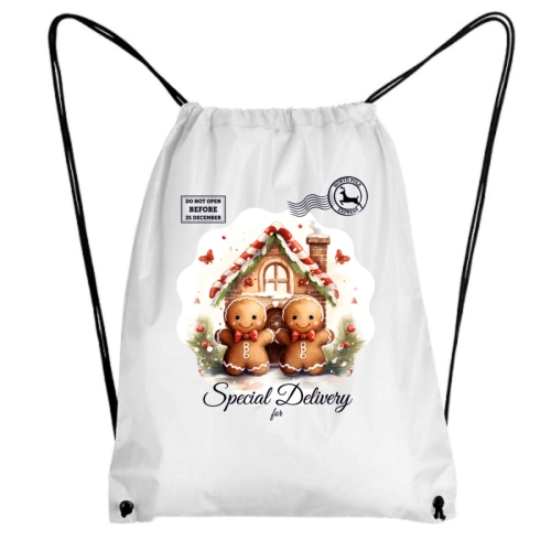 Worek sportowy Ciasteczka z Domkiem