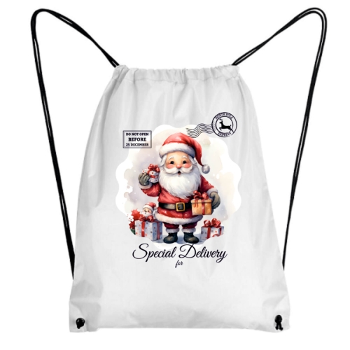 Worek sportowy Mikołaj z prezentami