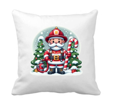 Poduszka Strażacki Mikołaj