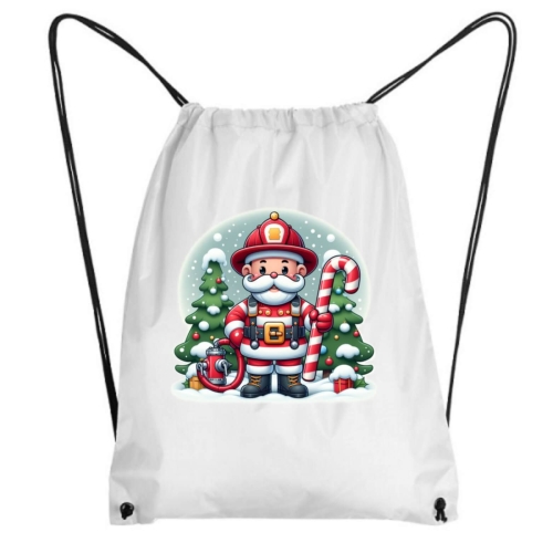 Worek sportowy Strażacki Mikołaj