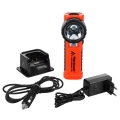 M-FIRE GUARDIAN XR, latarka kątowa ATEX z akumulatorem i światłem czerwonym 240 lm